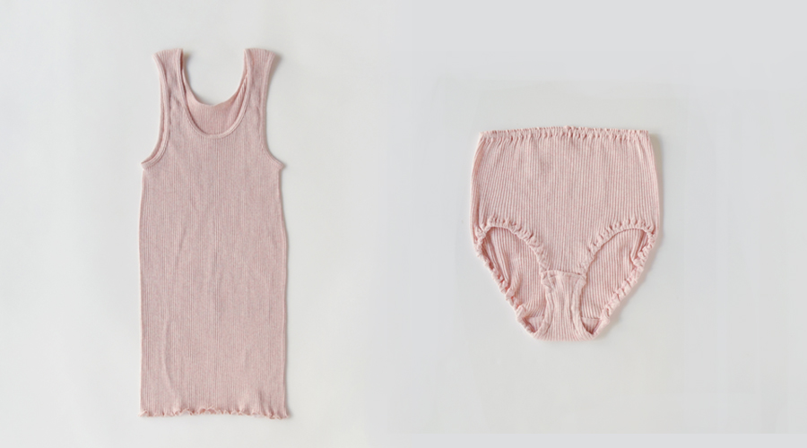 リブキャミソール<オーガニックコットン100%>